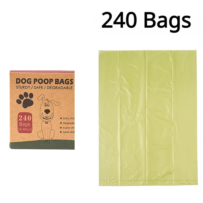 Bolsa de basura biodegradable EPI para mascotas, bolsas para caca de perro, disp