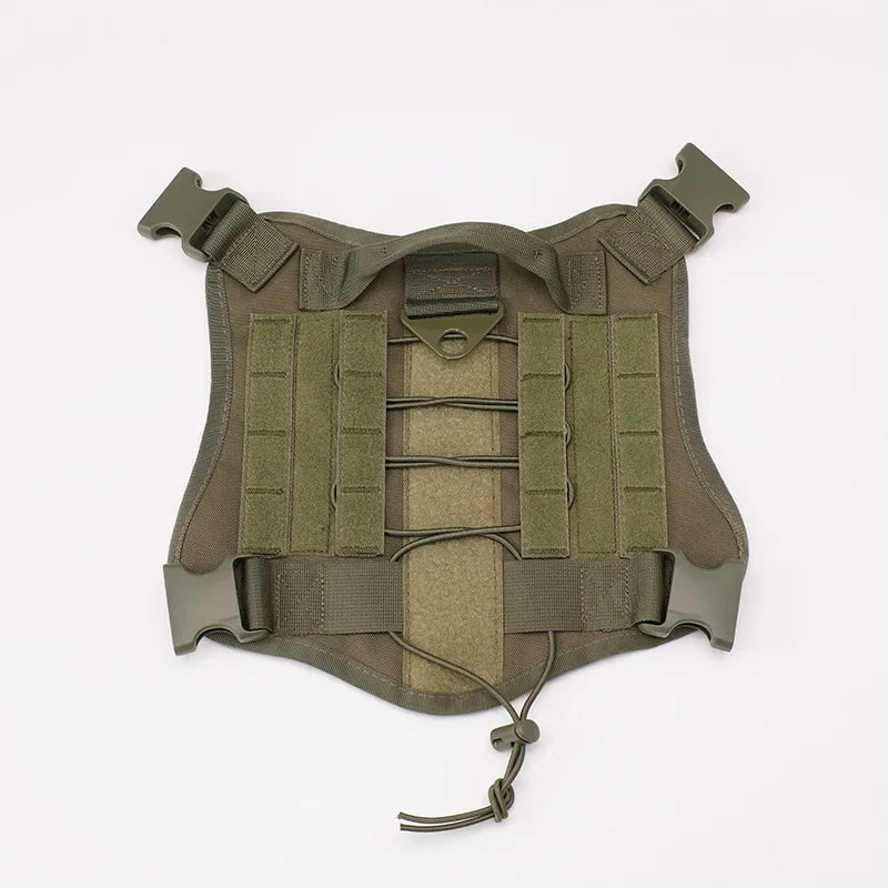 Arnés táctico ajustable para perros grandes, chaleco reflectante de entrenamiento para mascotas, de fácil Control, servicio militar