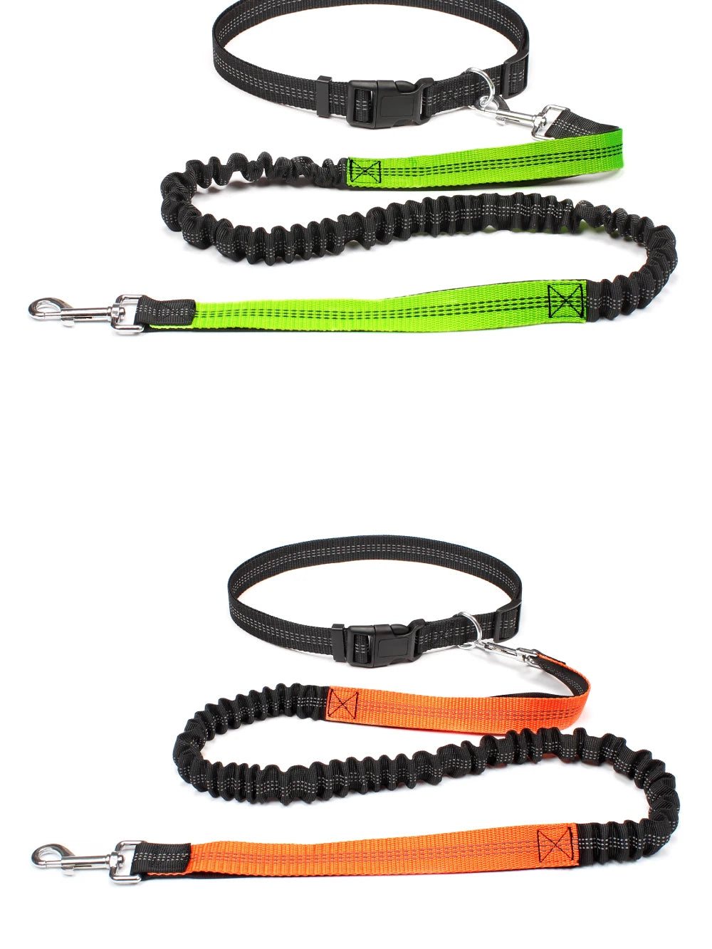 Dog Leash for Walking Running Jogging Adjustable Waist Belt C 