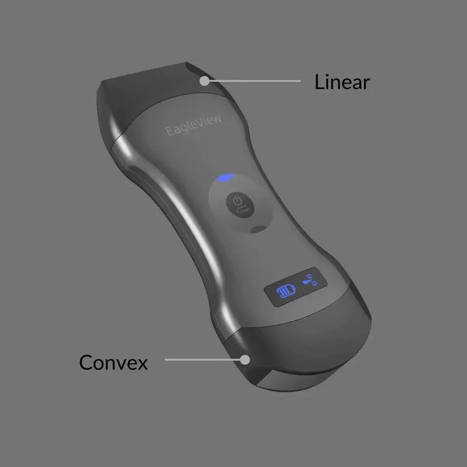 Doppler-escáner USB de fisioterapia de rehabilitación Vascular, ultrasonido de mano inalámbrico, doble lineal para diagnóstico de cuerpo completo