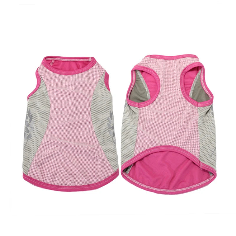Ropa para perros grandes, chaleco de verano para perros grandes, camisa Samoyedo Husky Labrador Golden Retriever