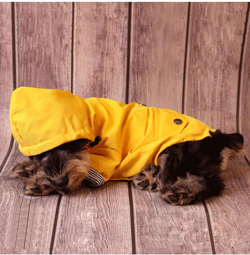 Waterproof Raincoat for Large Dogs Windproof Jacket for Large Dogs