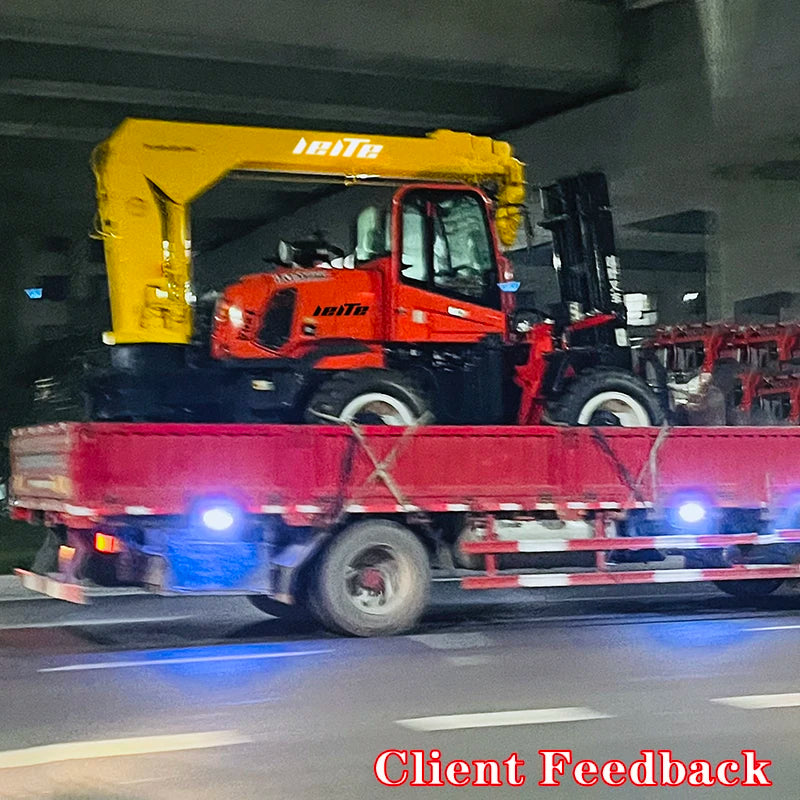 5 ton off road forklift, 4WD forklift, price