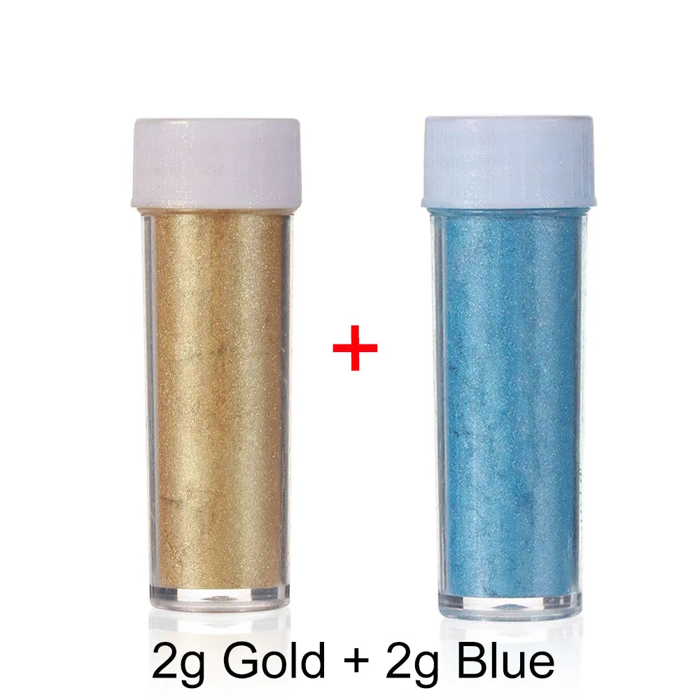 Gold Silver Tincture Glitter Powder for Mousse Cake Macaron Choc
