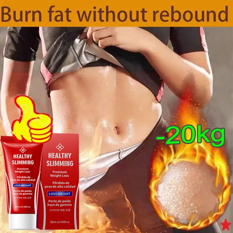 Fast and effective body slimming cream, fat burn, weight loss 