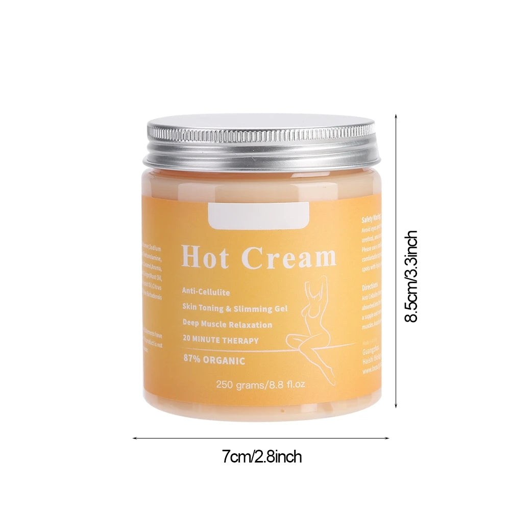 250g Weight Loss Anti Cellulite Cream Fat Burner Body Massage Gel 