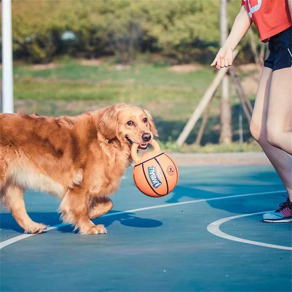 Dog Toy Ball Bite Resistant Basketball 