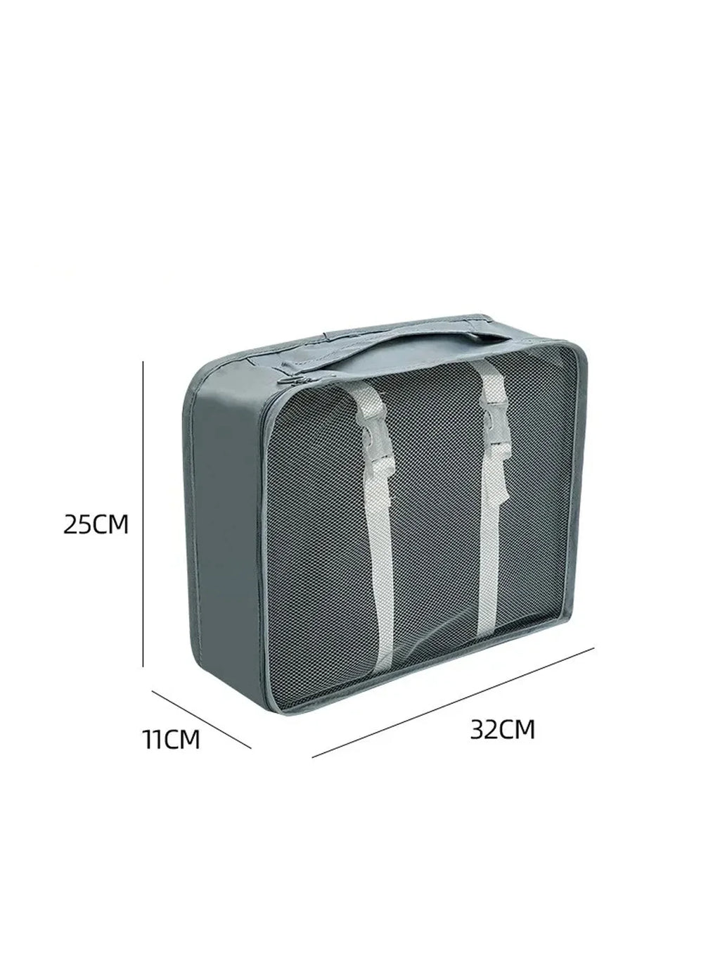 Juego de bolsas organizadoras de viaje, juego de 7/8/9/10 piezas, bolsas de almacenamiento, maletas, cubos de embalaje, equipaje portátil, ropa, zapatos, bolsa plegable