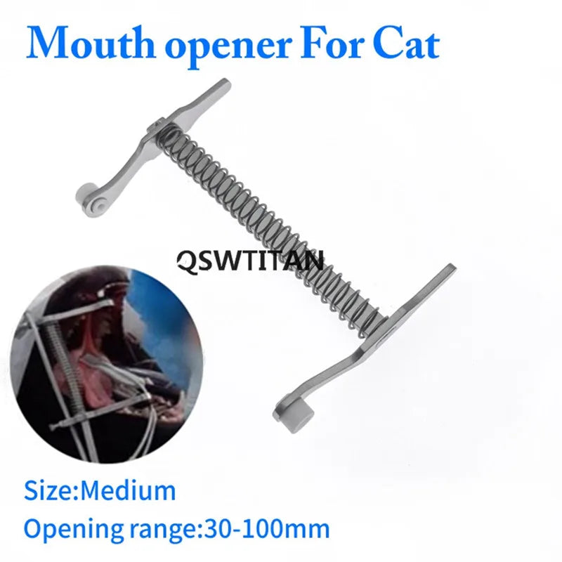 Abridor de boca para perros y gatos, retractor bucal Dental, Animal PEQUEÑO, od
