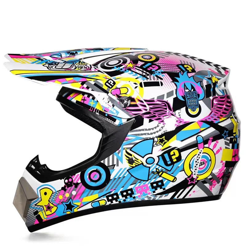 Adult Men Motocross Helmet Full Face Helmet Cycling Helmet 