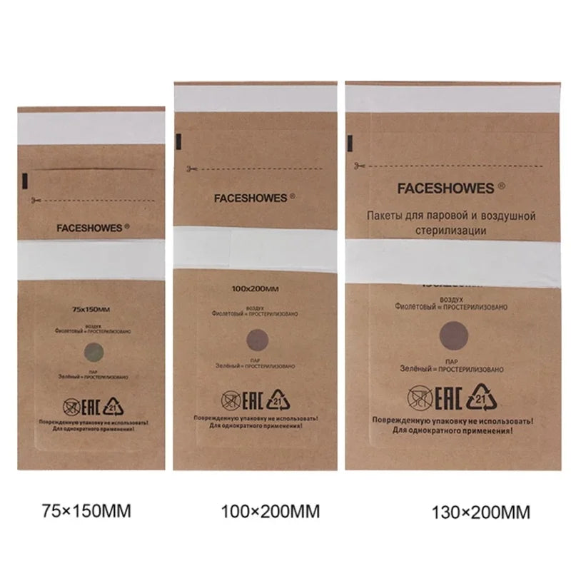 Disposable Disinfection Bag for Nail Tools Kraf Sterilizer