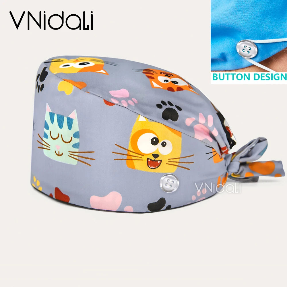 High quality women's surgical cap chef cleaning cap m cap