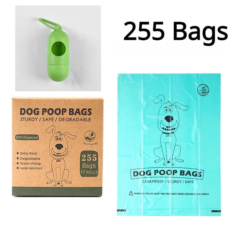 Bolsa de basura biodegradable EPI para mascotas, bolsas para caca de perro, disp