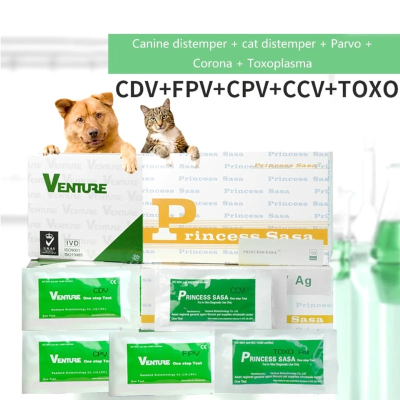 Home Pet Test Kits for Dog or Cat, Sample Collection Kits 