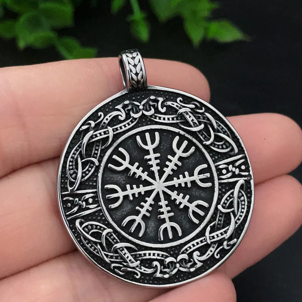 Vintage Vikings Tree of Life Necklace Men Celtic Norse Amulet C 