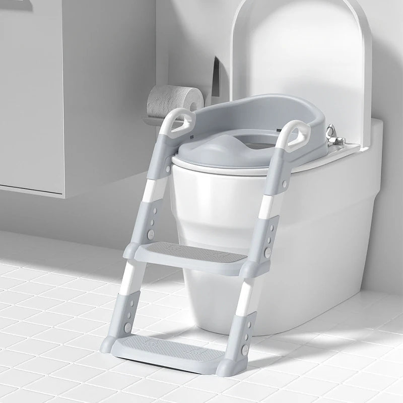 Children's step toilet folding foot stool multi-function toilet