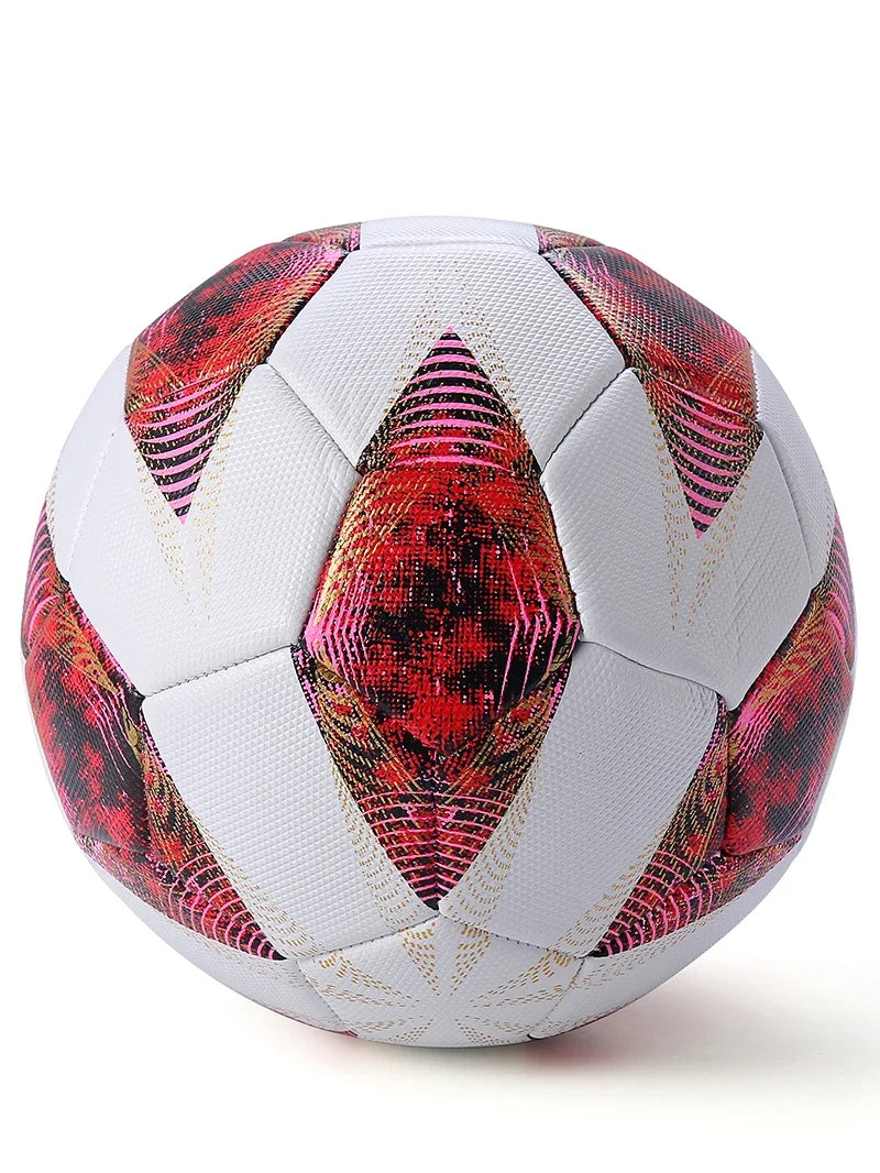 Standard size 5 soccer ball, machine sewn soccer ball, p