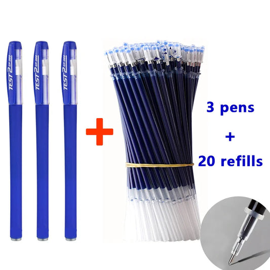 Bullet Tip Gel Pen Set, School and Office Supplies 