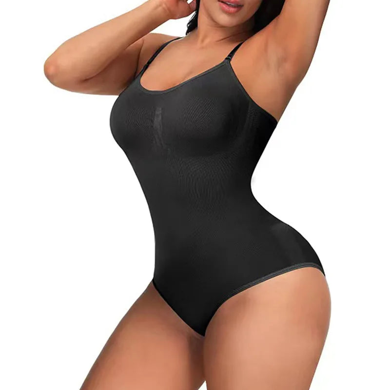 Body Original de alta elasticidad para mujer, ropa moldeadora de barriga, Tanga