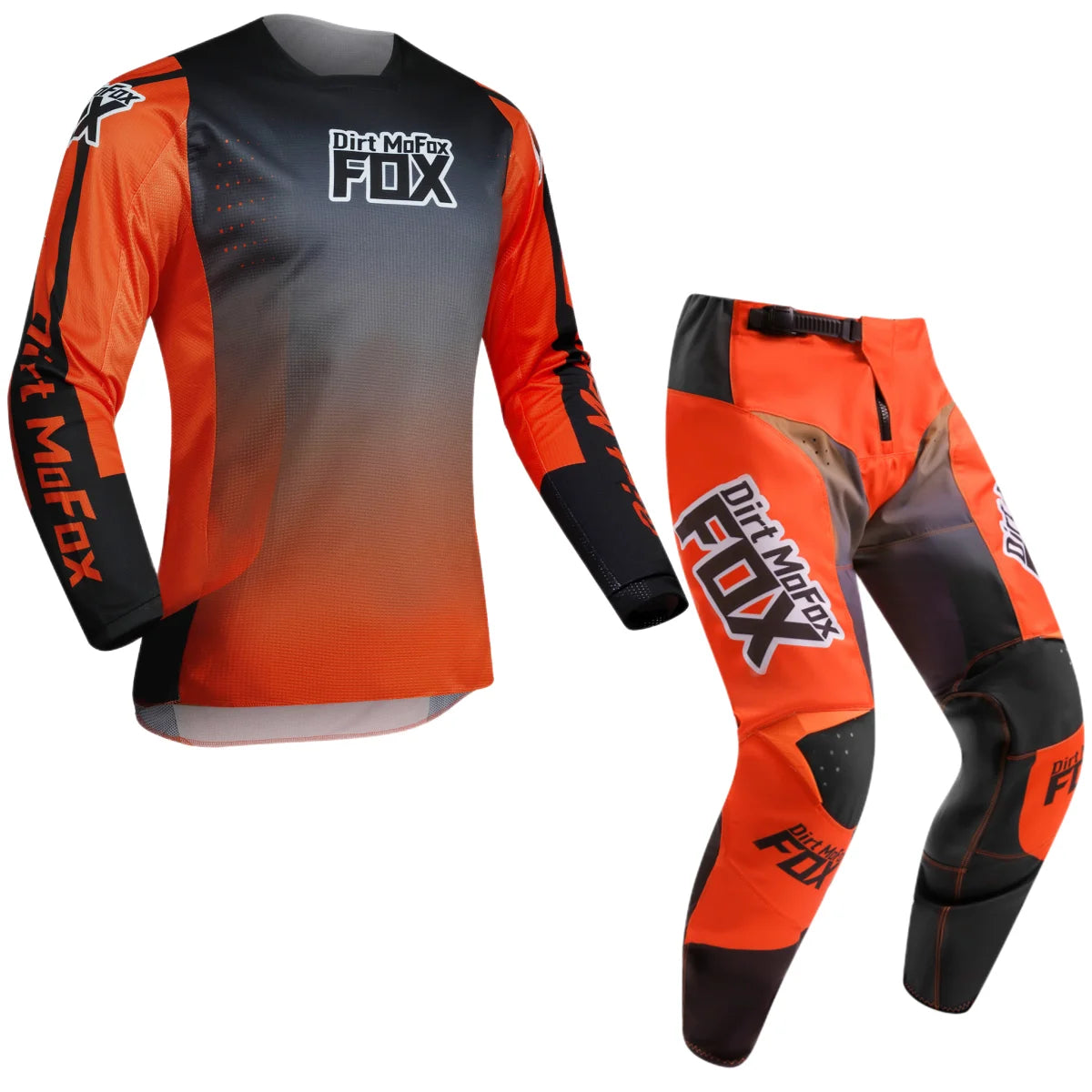 Dirt MoFox Motocross Racing Clothing Set Motorcycle Jersey and Pants 