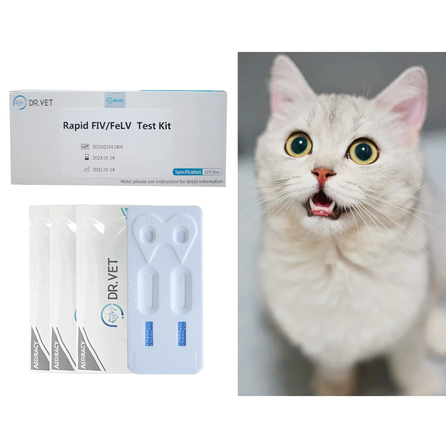 Pet Hospital Diagnostic Test Kit Virus Detection 