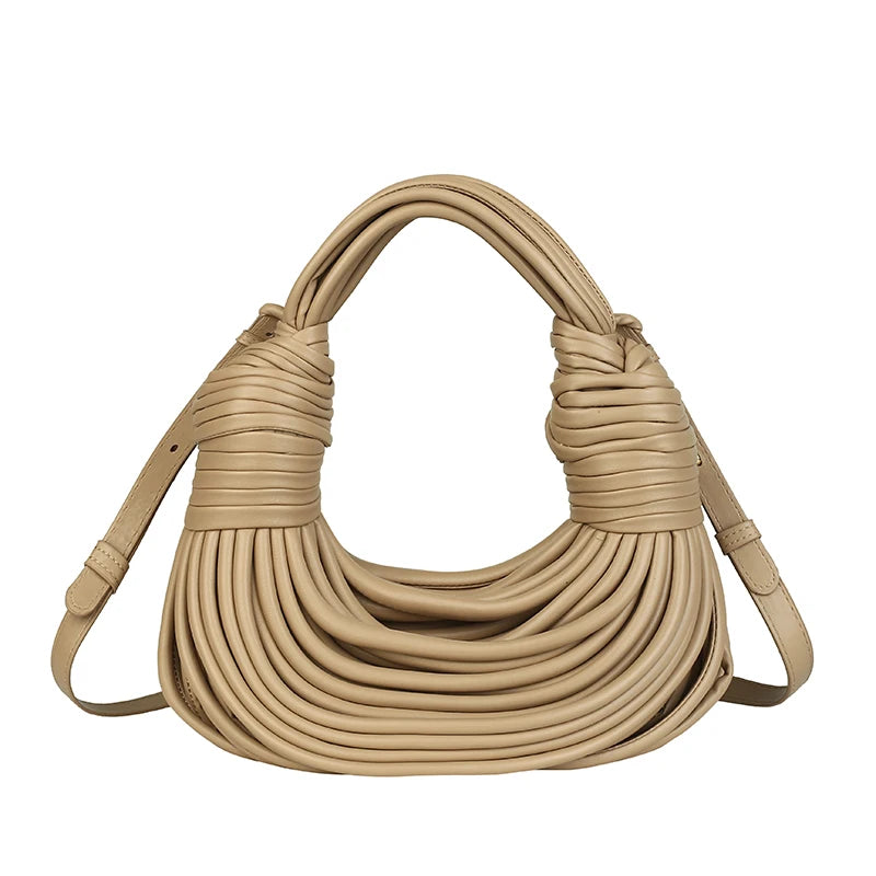 bolsos fiesta mujer boda bolso dorado bolso fiesta mujer boda bolsos de fiesta MOODS-monederos de noche de lujo para mujer, bolso de mano con diseño de nudo de fideos dorados, PARA CENA y fiesta