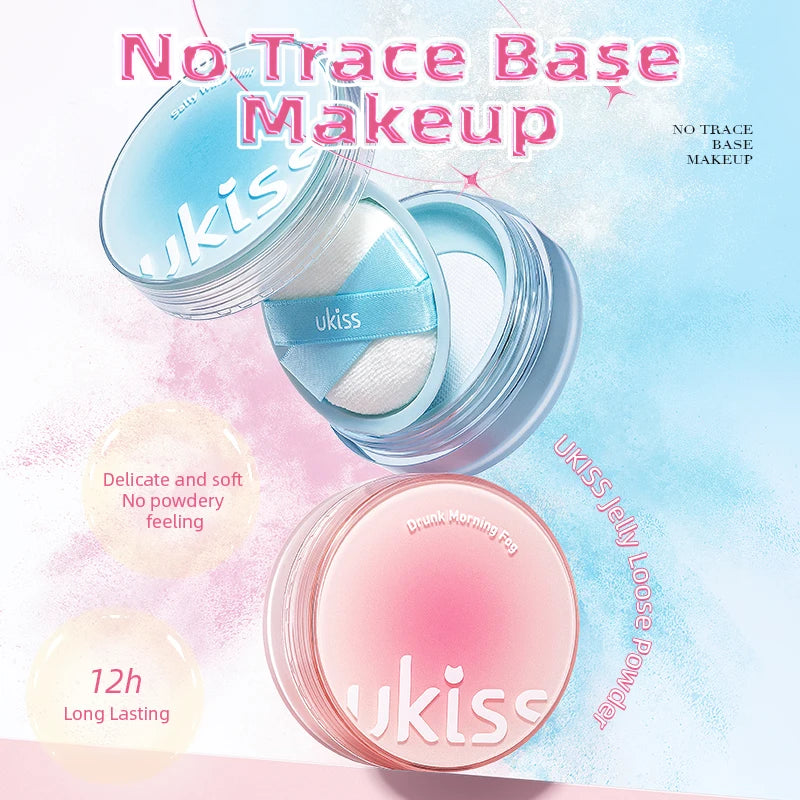 Jelly Loose Powder Oil Control, waterproof makeup, oil control, light