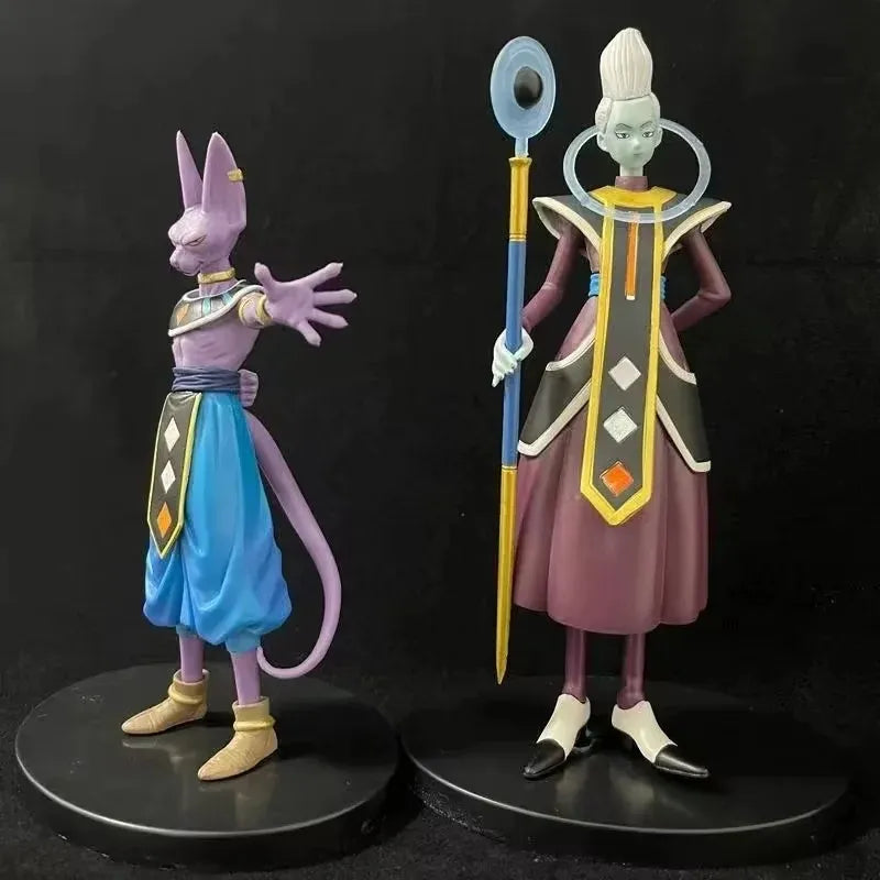 Figura de Anime de Dragon Ball Z Beerus, Gods Of Destruction, Dxf, Whis Beerus, 20cm, estatua de Pvc, modelo de colección, juguete Gif