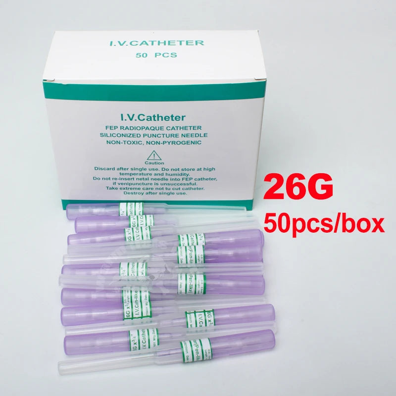 Pen type IV injection catheter cannula 20G 22G 24G 26G suppliers v 