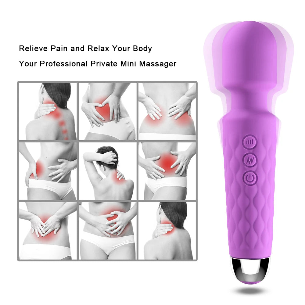 Potente estimulación del clítoris para mujer, juguete sexual Personal de silic