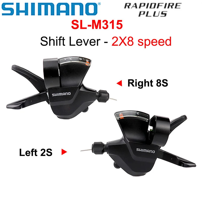 SHIMANO Altus SL-M315 MTB Mountain Bike Shifter Ga Set 