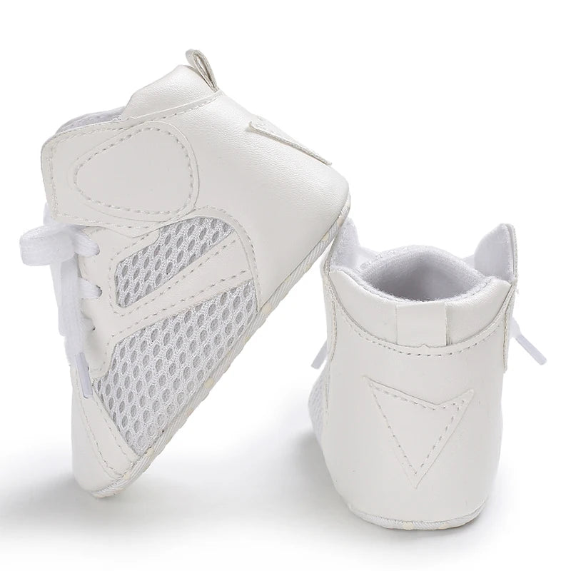 Baby High Top Basketball Sneakers Anti-Slip Casual Sports Shoes 