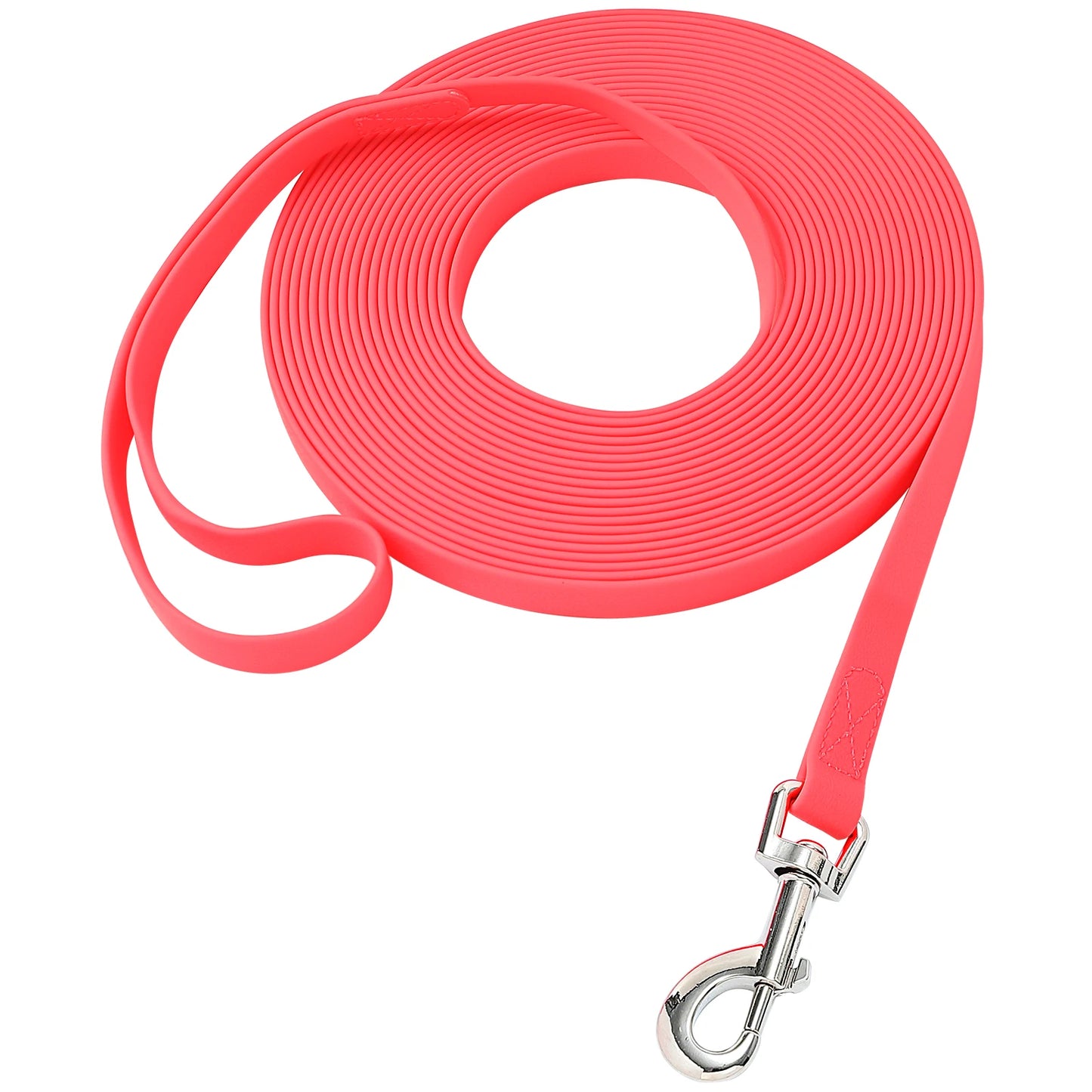 Long PVC Dog Leash for Small Medium Large Dogs, Easy to Clean 