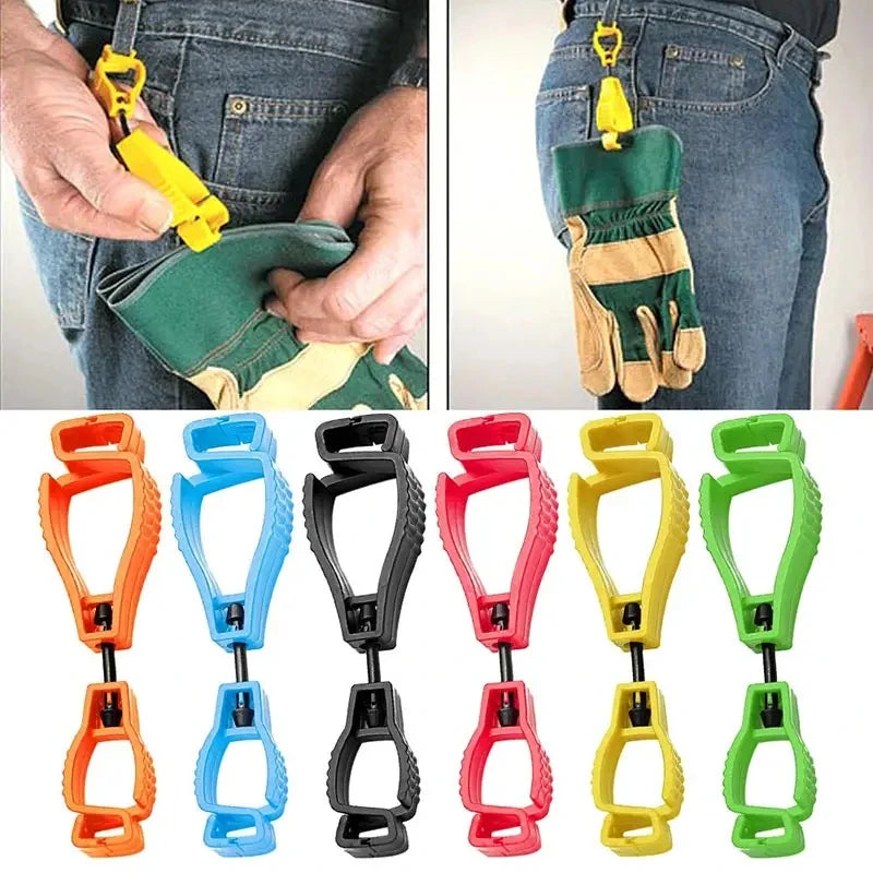 2 Pieces Work Glove Clip, Work Safety Clip, Gua Clip 