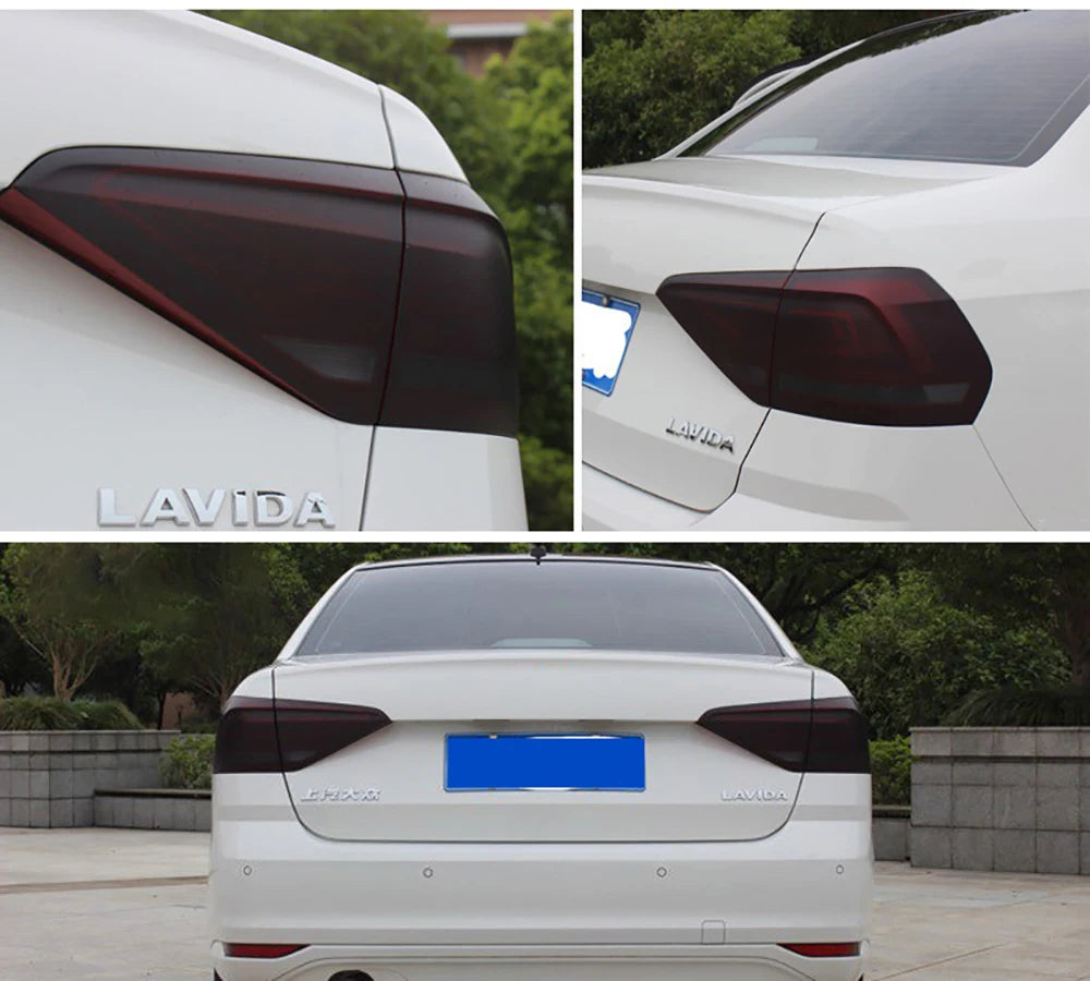 30x200cm/150cm Matte Smoke Car Light Tail Light Vinyl Tint Sticker 