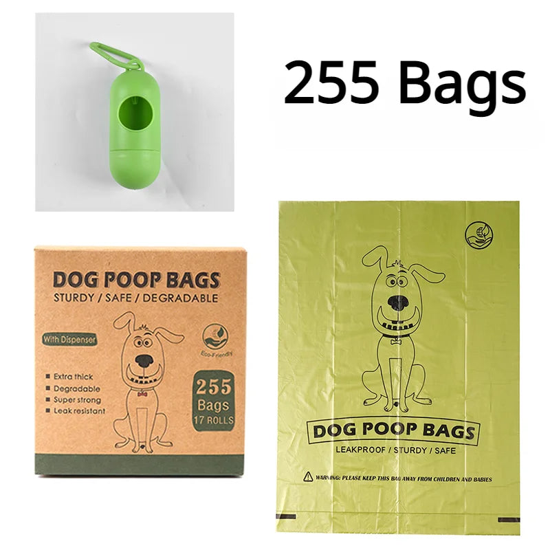 Bolsa de basura biodegradable EPI para mascotas, bolsas para caca de perro, disp