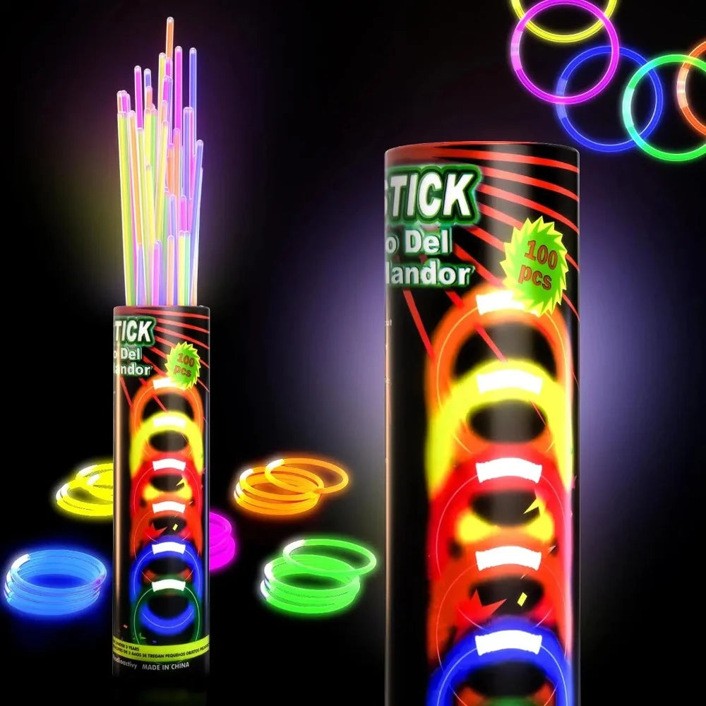 Luminous Necklaces and Bracelets for Kids Adult Party Pi Supplies 