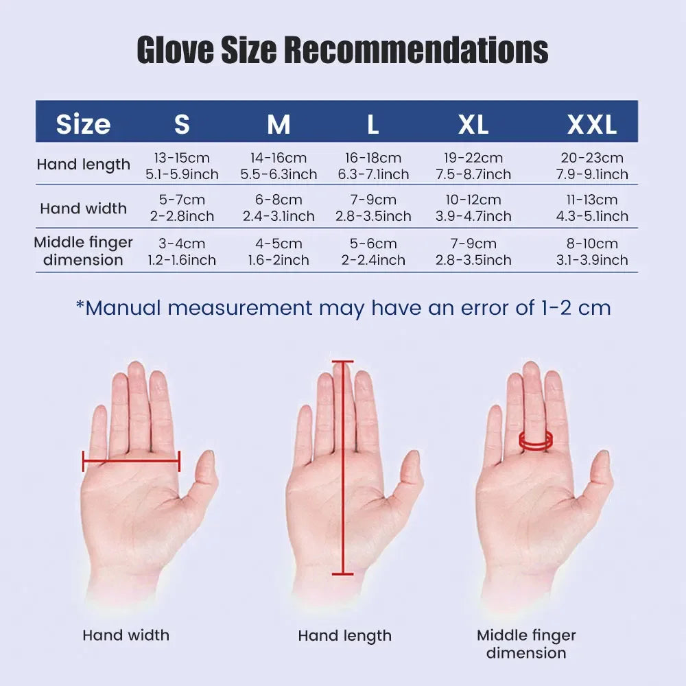 Left and Right Hand Finger Rehabilitation Exerciser Gloves 