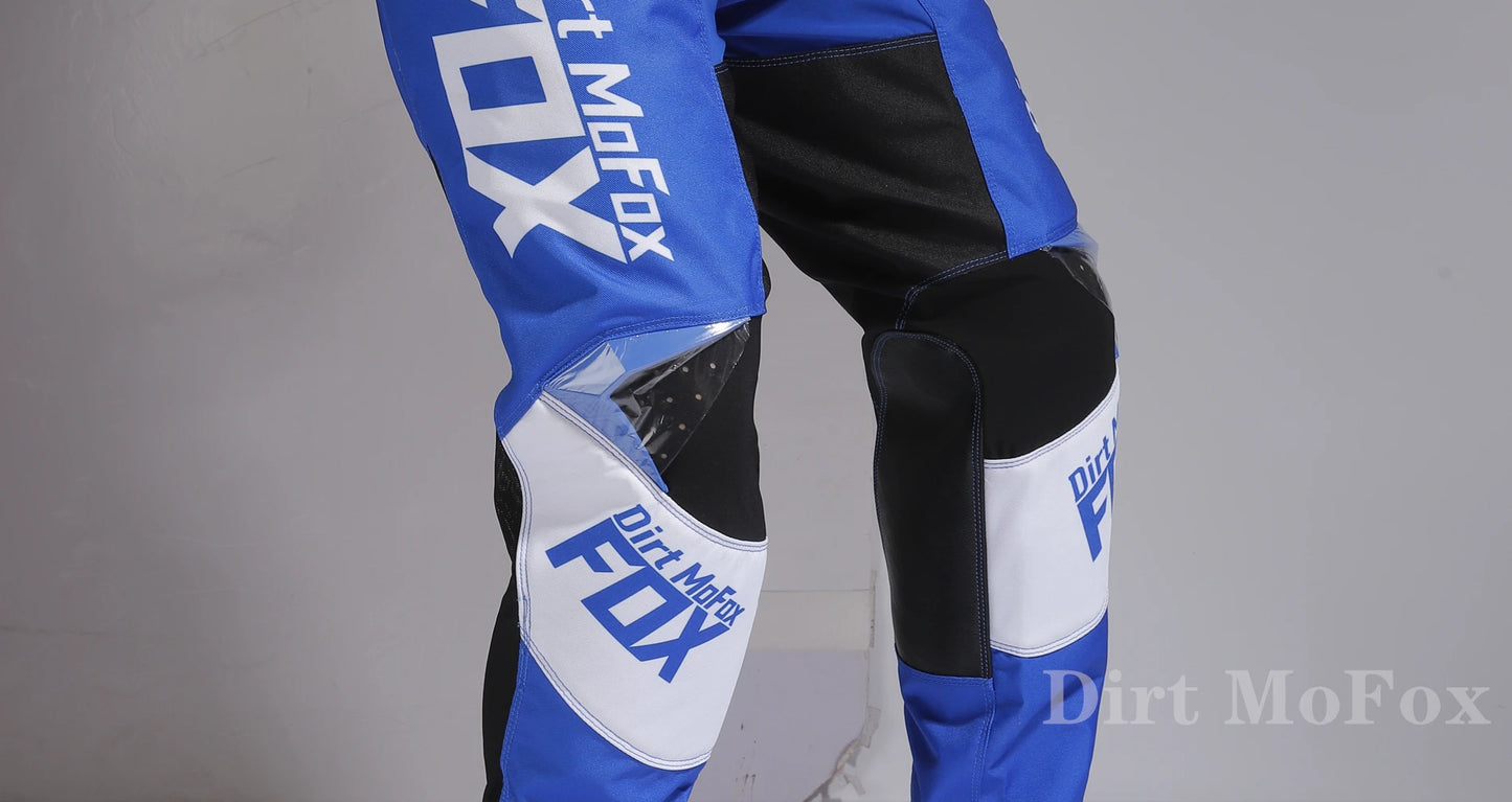 Dirt MoFox Motocross Racing Clothing Set Motorcycle Jersey and Pants 