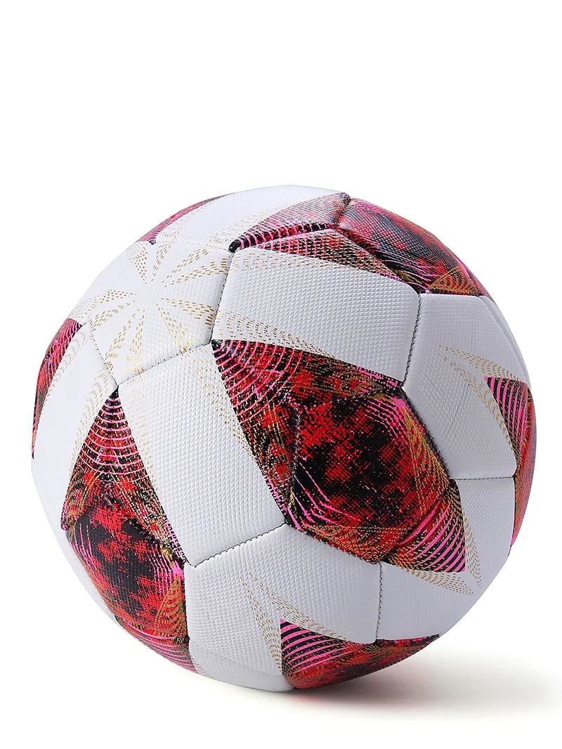 Standard size 5 soccer ball, machine sewn soccer ball, p