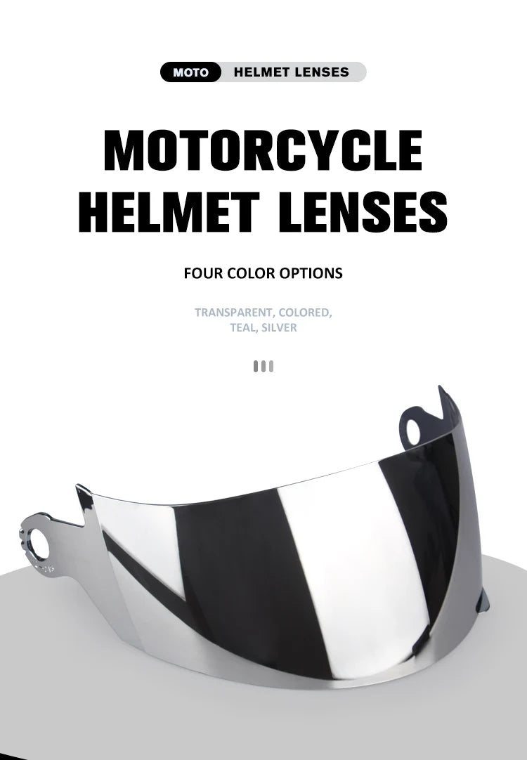 Uchoose Unisex Motorcycle Helmet Double Lens Secci? 