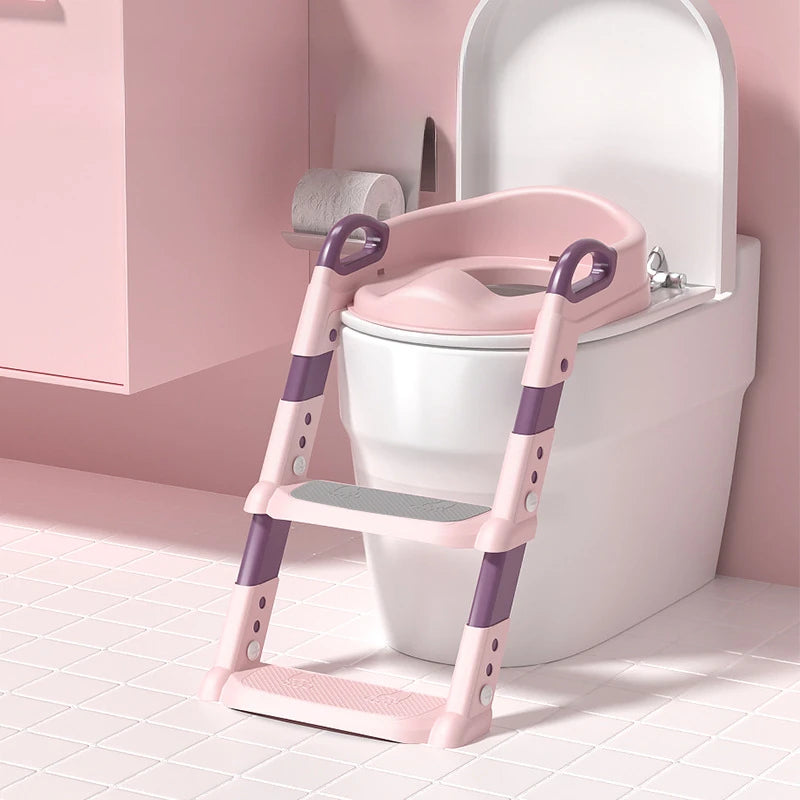 Children's step toilet folding foot stool multi-function toilet