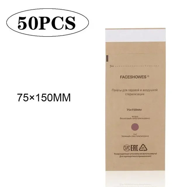 Disposable Disinfection Bag for Nail Tools Kraf Sterilizer
