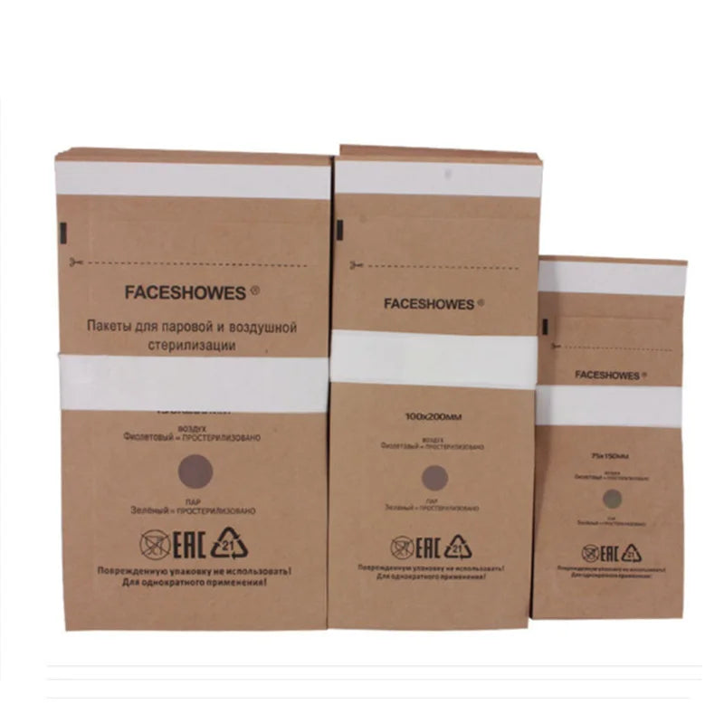 Disposable Disinfection Bag for Nail Tools Kraf Sterilizer