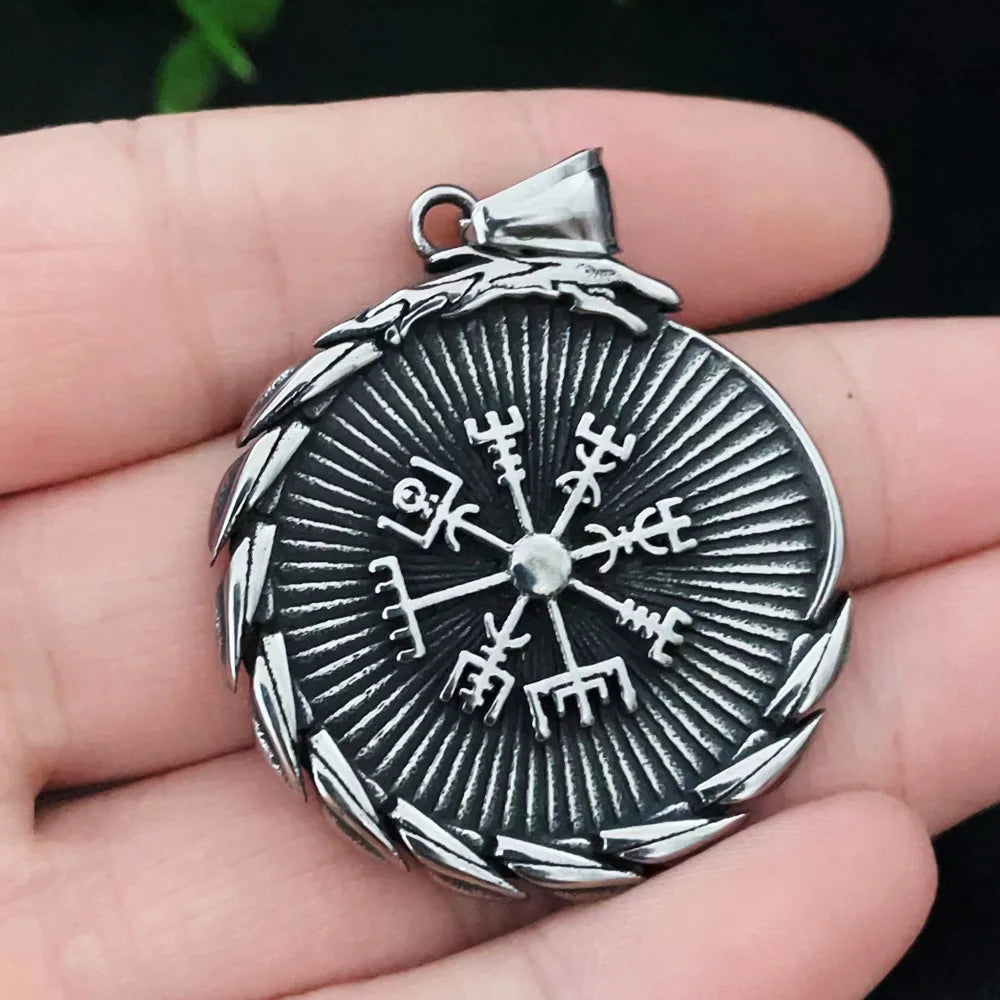 Collar Vintage vikingos Árbol de la vida para hombre, amuleto nórdico celta, c