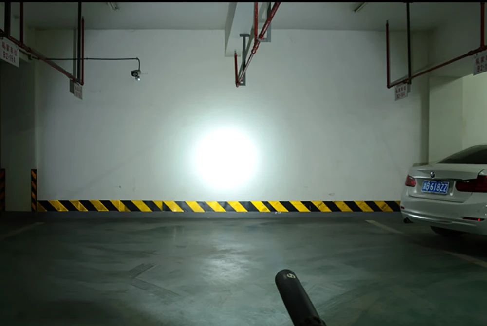 Linterna de autodefensa resistente al agua, palo LED, bate de béisbol, antorcha de aleación de aluminio, equipo antidisturbios de autodefensa de emergencia