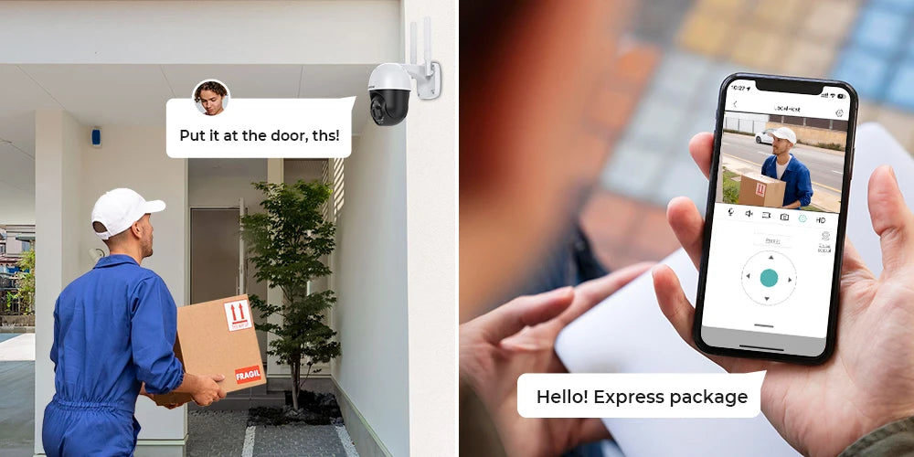 H.view-cámara de seguridad inalámbrica con Wifi, Kit de videovigilancia NVR para interior y exterior, Audio bidireccional, 8 canales, 5MP, Xmeye