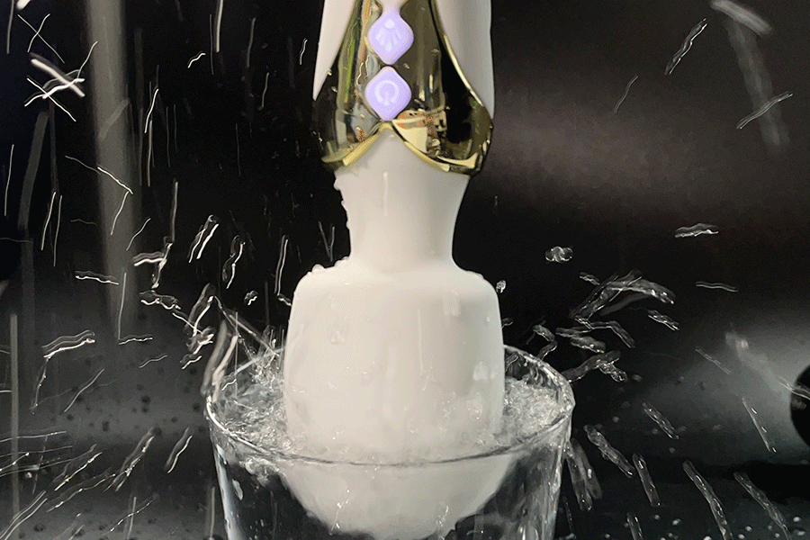 Powerful Dildo Vibrator Wand with 10 Modes Clitoris Stimulator for Women 