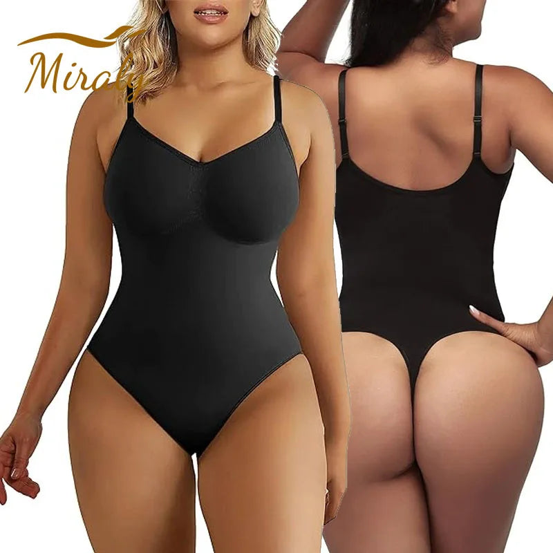Body Original de alta elasticidad para mujer, ropa moldeadora de barriga, Tanga