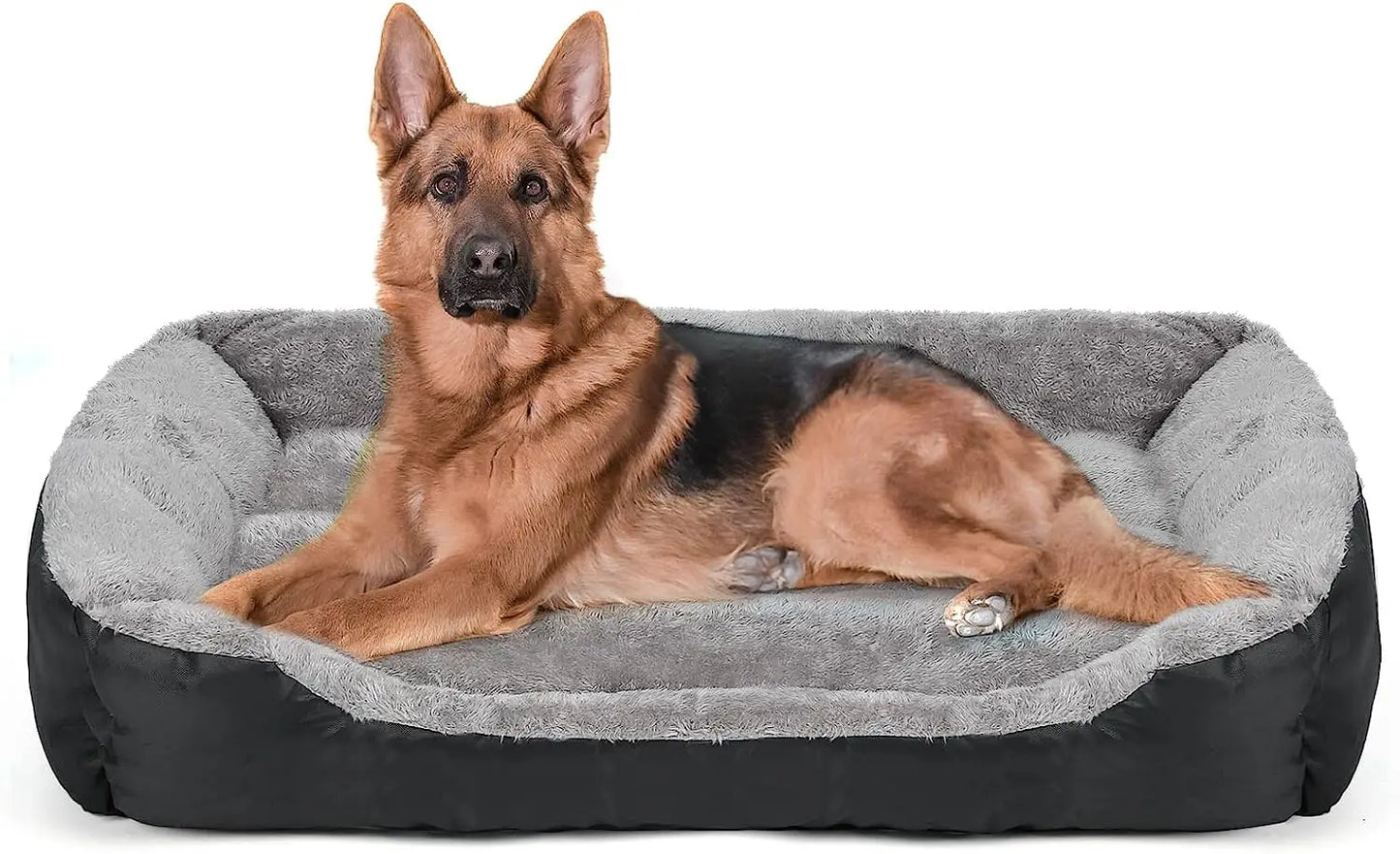 ATUBAN Rectangular Dog Bed for Large and Medium Dogs Washable Comfortable and Comfortable 